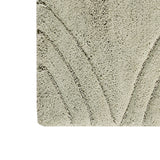 Knightsbridge Stylish And Comfortable Traditional Diamond Design 2 PC Cotton Bath Rug Set 20"x30" & 24"x40" Sage