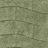 Knightsbridge 2-Piece Cotton Tile Design Bath Rug Set 20"x30" & 24"x40" Sage