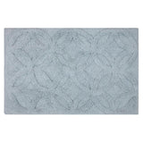 Knightsbridge Arch Bath Rug Cotton Non Skid Back - Light Blue