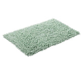 Knightsbridge Chenille Shaggy 220 GSF Non Skid Back Bath Rug