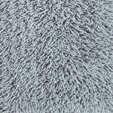 Knightsbridge Melbourne 220 GSF Non Skid Back Bath Rug 24 x 40 - Silver