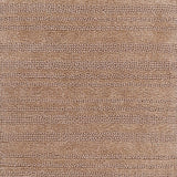 Knightsbridge Luscious Textured Striped All Season Soft Plush Cotton Reversible & Soft Bath Rug Natural