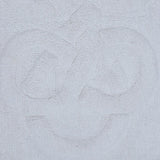 Knightsbridge Beautiful Circle Design Premium Quality Year Round Cotton With Non-Skid Back Bath Rug Sage