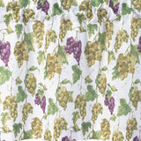 RT Designer's Collection Tribeca Latte Printed 3 Pieces Kitchen Curtain Set Includes 1 Valance 52" x 18" and 2 Tiers 26" x 36" Each Multi Color