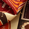 RT Designers Collection Polyester Cucina Fresh Brew Slub 3 Piece Kitchen Curtains Valance & Tiers Set 52" x 18" Muticolor