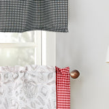 RT Designers Collection Polyester Cucina Pasta Chef Slub 3 Piece Kitchen Curtains Valance & Tiers Set 52" x 18" Muticolor