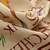 RT Designers Collection Polyester Cucina Family Slub 3 Piece Kitchen Curtains Valance & Tiers Set 52