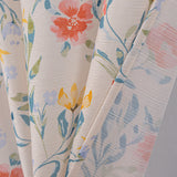 RT Designers Collection Polyester Cucina Sweet Home Slub 3 Piece Kitchen Curtains Valance & Tiers Set 52" x 18" Muticolor