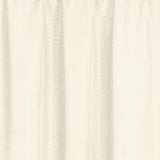 RT Designers Collection 100% Polyester Gibson Solid 3 Piece Kitchen Curtains Valance & Tiers Set 54" x 18" Beige