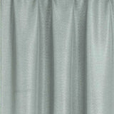 RT Designers Collection 100% Polyester Gibson Solid 3 Piece Kitchen Curtains Valance & Tiers Set 54" x 18" Silver