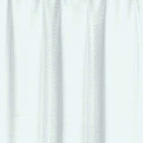 RT Designers Collection 100% Polyester Gibson Solid 3 Piece Kitchen Curtains Valance & Tiers Set 54" x 18" White