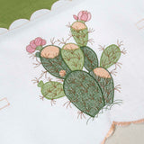 RT Designer's Collection 3 Piece Set Adds Charm Any Kitchen Decor Monarch Cactus Kitchen Curtain 52" x 18" Sage