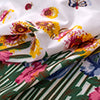 RT Designers Collection Polyester Ruffle 3Piece Sunflower Printed Kitchen Curtains Tier & Swag Set 60" x 36" Muticolor