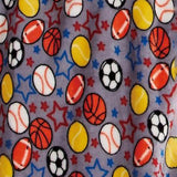 Plazatex Let's Play Micro plush Decorative All Season Multi Color 50" X 60" Throw Blanket