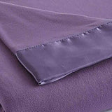 Shavel Micro Flannel High Quality Durable Luxuriously Soft & Warm Satin Hemmed All Seasons Sheet Blanket