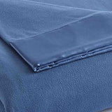 Shavel Micro Flannel High Quality Durable Luxuriously Soft & Warm Satin Hemmed All Seasons Sheet Blanket