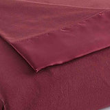 Shavel Micro Flannel High Quality Durable Luxuriously Soft & Warm Satin Hemmed All Seasons Sheet Blanket