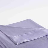 Shavel Micro Flannel High Quality Durable Luxuriously Soft & Warm Satin Hemmed All Seasons Sheet Blanket