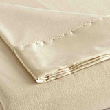 Shavel Micro Flannel High Quality Durable Luxuriously Soft & Warm Satin Hemmed All Seasons Sheet Blanket