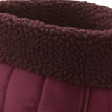 Shavel 100% Polyester Luxury Micro Flannel Heated Foot Warmer One Size Wine