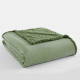 Micro Flannel Reverse Premium Sheet Blanket by Shavel Home Products