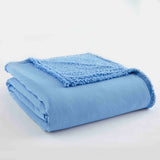 Micro Flannel Reverse Premium Sheet Blanket by Shavel Home Products