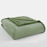 Micro Flannel Reverse Premium Sheet Blanket by Shavel Home Products