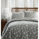 Shavel Home Products - Micro Flannel Reverse to  Comforter Set
