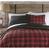 Shavel Home Products - Micro Flannel Reverse to  Comforter Set