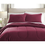 Shavel Home Products - Micro Flannel Reverse to  Comforter Set