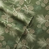 Shavel 100% Polyester Luxury Micro Flannel Printed Deep-Pocket Pines Sheet With Pillowcase Set Green