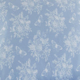 Shavel Micro Flannel Printed Sheet Set - Toile Wedgewood