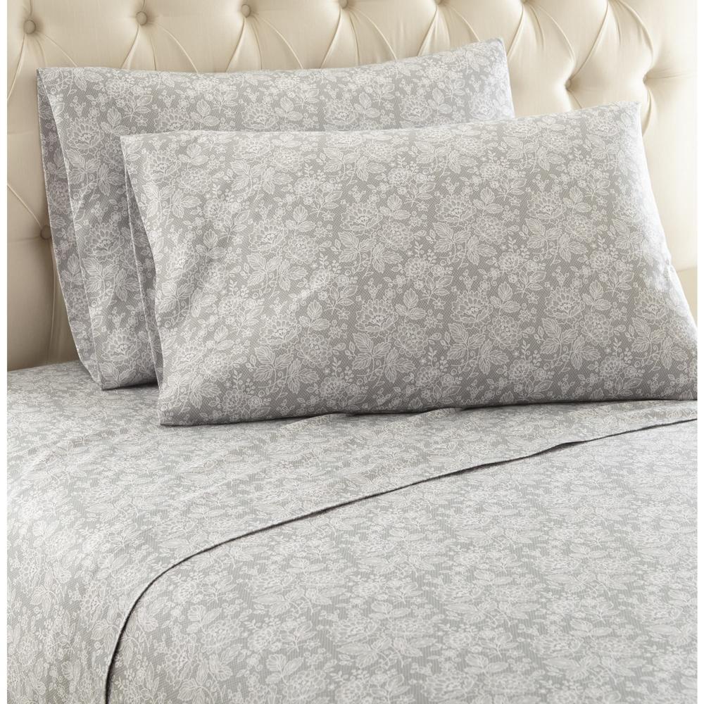 Micro Flannel Printed Sheet Set - Soft and Warm