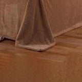 Plazatex Micro Plush Solid Blanket - Queen 86x86", Beige