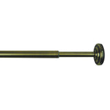 Versailles 1/2" Diameter Mini Tension Rod - Antique Brass