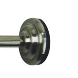 Versailles 1/2" Diameter Mini Tension Rod - Brushed Nickel