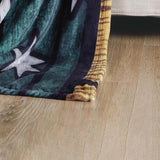 Plazatex Mary Micro plush Decorative All Season Multi Color 50" X 70" Throw Blanket