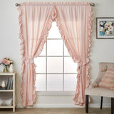 SKL Home By Saturday Knight Ltd Sarah Window Curtain Panel Pair - 2-Pack - Blush