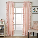 SKL Home By Saturday Knight Ltd Sarah Window Curtain Panel Pair - 2-Pack - Blush