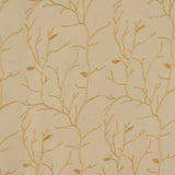 RT Designer Collection Luciana Embroidered Blackout Luxurious Decorative Grommet Curtain Panel Beige