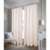 RT Designer Collection Crystal Jacquard Rod Pocket Foam Back Luxurious Modern Design Curtain Panel 54" x 84" Ivory
