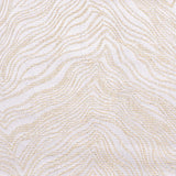RT Designer Collection Crystal Jacquard Rod Pocket Foam Back Luxurious Modern Design Curtain Panel 54" x 84" Ivory