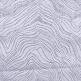 RT Designer Collection Crystal Jacquard Rod Pocket Foam Back Luxurious Modern Design Curtain Panel 54" x 84" Silver
