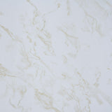 RT Designer Collection Heidi Halo Foil Blackout Luxurious Decorative Grommet Curtain Panel 54" x 90" White