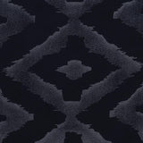 RT Designer Collection Heathrow Halo Foil Blackout Luxurious Decorative Grommet Curtain Panel 54" x 90" Black