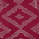 RT Designer Collection Heathrow Halo Foil Blackout Luxurious Decorative Grommet Curtain Panel 54" x 90" Red