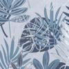 RT Designer Collection Fern Foil Printed Doily Luxurious Decorative Grommet Curtain Panel 54" x 90" Wedge
