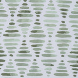 RT Designer Collection Justice Printed Blackout Luxurious Decorative Grommet Curtain Panel Sage