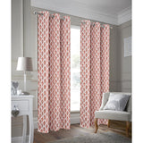 RT Designer Collection Justice Printed Blackout Luxurious Decorative Grommet Curtain Panel Spice