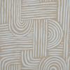 RT Designer Collection Ashton Printed Blackout Luxurious Decorative Grommet Curtain Panel 54" x 84" Taupe